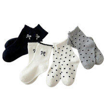 (XL, Style 2) Upgrades Cotton Footwear Rolled Cuffs Socks Elegant Girls Cotton Ankle Socks Comfortable Wearing Socks for Fall & Winter  Style 3 XL