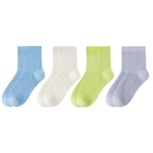 (XXL, Men style) 4 Pair Mesh Infant Socks Stretchable Cotton Blend Fabric Anti Slip Design Comfortable Daily Wear For Toddler 3+ Years  Wome style XL