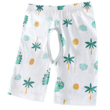 (80 yards, Cloud Dinosaur) Breathable Cotton Summer Open Crotch Pants For Kids Infants Easy Diaper Change Play Wear Enjoy Comfort  Small car 90 yards