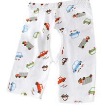 (90 yards, Small car) Breathable Cotton Summer Open Crotch Pants For Kids Infants Easy Diaper Change Play Wear Enjoy Comfort  Small car 90 yards