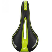 (Black Green) Bike Seat Bicycle Saddle Soft Breathable Bike Cushion Comfortable Bicycle Saddle for Bike