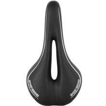 (Black) Bike Seat Bicycle Saddle Soft Breathable Bike Cushion Comfortable Bicycle Saddle for Bike