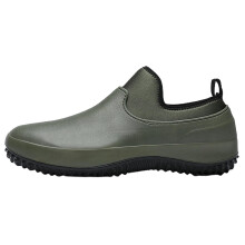(40,Green)Chef Shoes with Rubber Sole Waterproof Non Slip Slip-on Shoes Rain Boots for Men Women