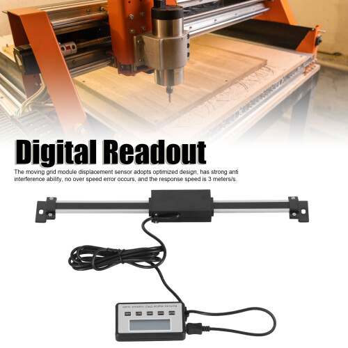 Digital Readout Linear Scale 0-200mm/Imperial with Display for Lathe 1