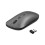 Silent Wireless Mouse, 2.4G Slim Portable Computer Mice with USB Receiver, Less Noise Mobile Optical Mouse (Black) 1