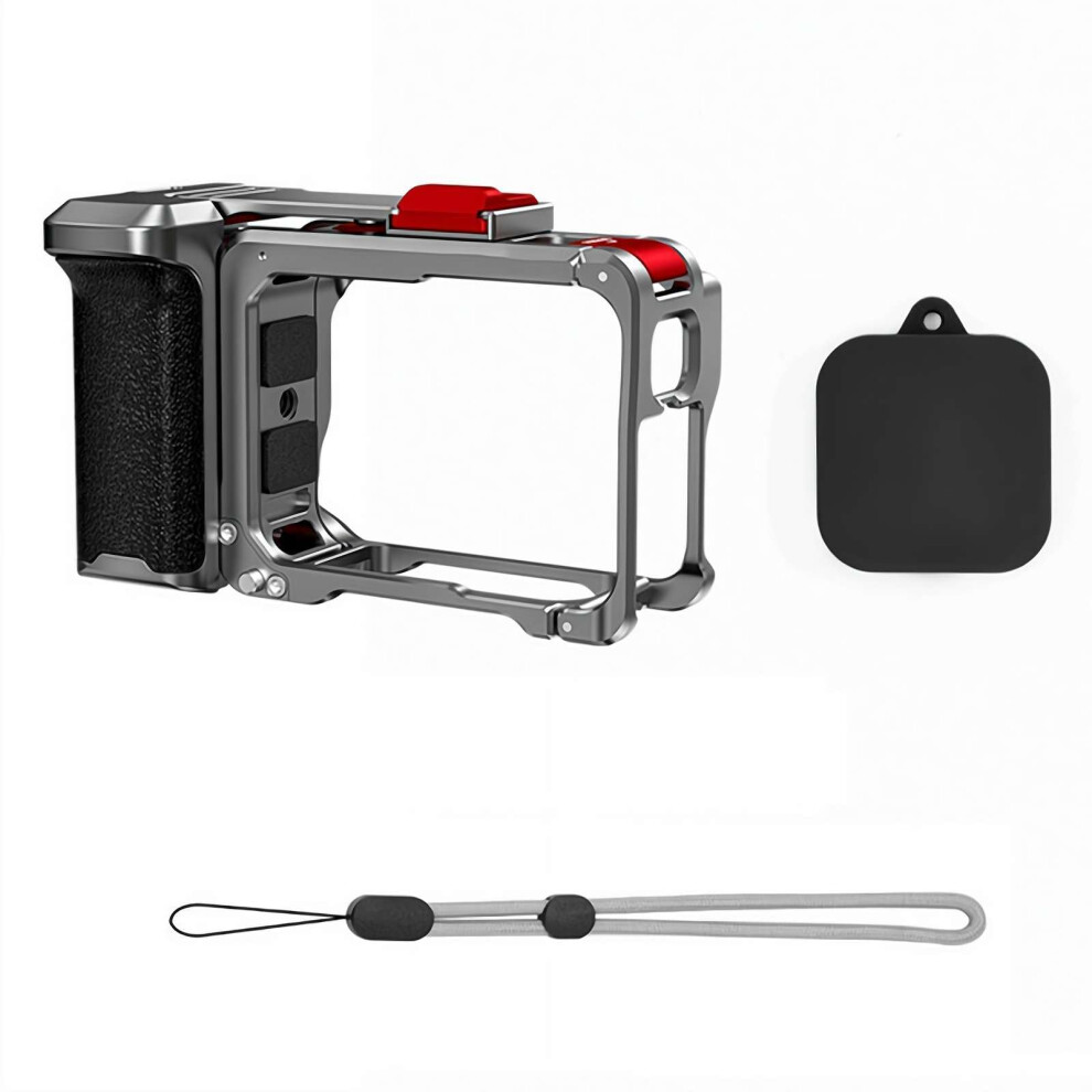 Metal Rabbit Cage For Insta360 Ace Pro 1/2/Ace, Action Camera Extension, Ergonomic Handle, Street Photography Kit 9347817730302