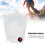 Récipient d'eau pliable 5 L - PE pliable 2