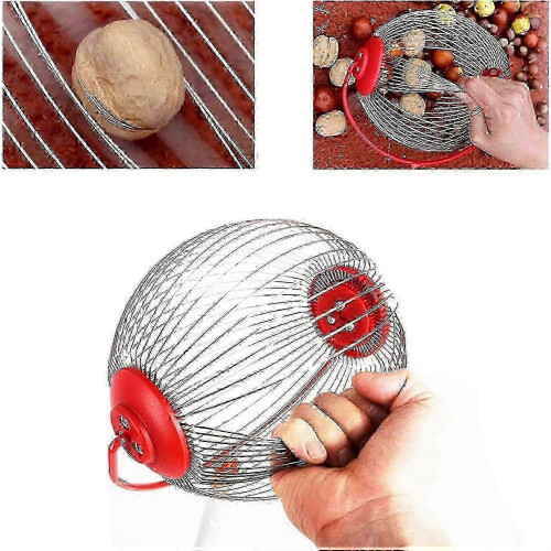 (S - 24cm) Nut Gatherer Acorn Picker Upper - Side Opening Dump Walnut Picker Upper Roller Pinecone Picker 2