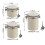 (1.8L, Silver) Coffee Beans Container, Rustproof Airtight Stainless Steel Container, Dried Fruit Food Storage Container 5