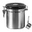 (1.5L, Silver) Coffee Beans Container, Rustproof Airtight Stainless Steel Container, Dried Fruit Food Storage Container 1