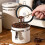 (1.5L, Silver) Coffee Beans Container, Rustproof Airtight Stainless Steel Container, Dried Fruit Food Storage Container 3