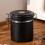 (1.2L, Silver) Coffee Beans Container, Rustproof Airtight Stainless Steel Container, Dried Fruit Food Storage Container 3