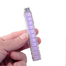 (I)Unique Fashion Accessory Lighter With Sparkling Rhinestones Compact Portable for Everyday Carry