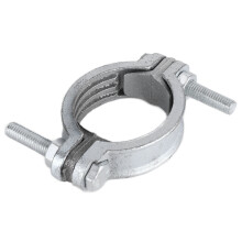 Zinkbeschichtete Carbonstahl-Schlauchklemme 76-94 mm, verstellbare Rohrklemme