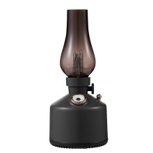 (The Bright Moon Gray) Retro Style Wireless Humidifier Quiet Operation Airs Humidifier for Bedrooms Desks