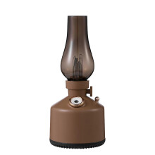 (Elegant Coffee) Retro Style Wireless Humidifier Quiet Operation Airs Humidifier for Bedrooms Desks