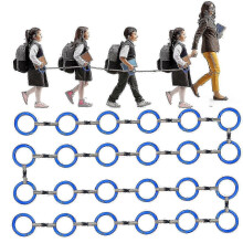 (Blue) 24 Sets Walking Rope for Preschool Toddlers Safety Walking Rope Kids Handles Safety Line Detachable Transition Rope-Yvan