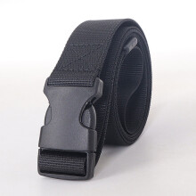 (army green) 1PC Simple Nylon Buckle Slim Belt for Women, Outdoor Cargo Trouser Belt, Student Military Training Belt