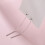 S925 Beaded Threader Earring, Long Fringe Drop Earrings for Sensitive Ears 2