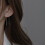S925 Beaded Threader Earring, Long Fringe Drop Earrings for Sensitive Ears 3