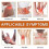 (4pcs)Joint Care Lumbar Spine Cervical Spine Muscle Joint Massage Active Body 4