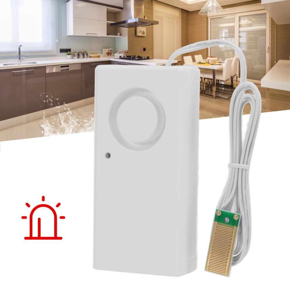 Water Leak Sensor Alarm 120Db For Bathroom, Kitchen, Basement & Garage 8101376982821
