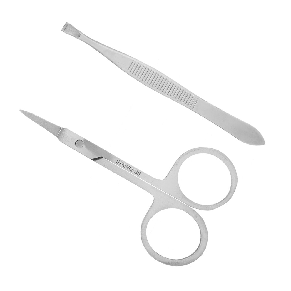 Stainless Steel Chef Knife Set 8-Piece Kitchen Knives with Sharp Edges Silver
