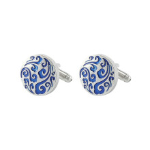 Men's Shirt Cufflinks Personalised with Filigree Cufflink Silver Cufflinks Shirts for Men Bsilver