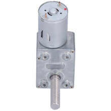 Leiser, langlebiger Schneckengetriebemotor DC 6V/12V, 18 U/min, M8, 8x33mm