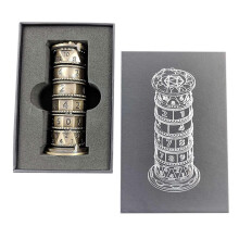 (C) Metal 7 in 1 Rotatable Dices Towers Portable Entertaining Dices Plaything for Party Playing