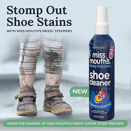 (B) Multipurpose Fabric Stain Remover for Clothes Sneakers Multipurpose Stain Remover Spray for Clothes 2