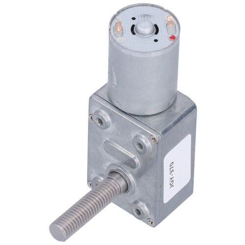 Leiser langlebiger Schneckenmotor DC 12V 30 U/min rostfester Getriebe-Reducer 2
