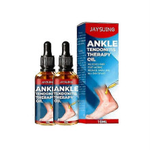 (2PCS)1-5x Ankle Tendonitis Therapy Oil, German Ankle Tendonitis Therapy Oil, Foot And Ankle Massage Treatment Oil For Sore And Stiff Joints