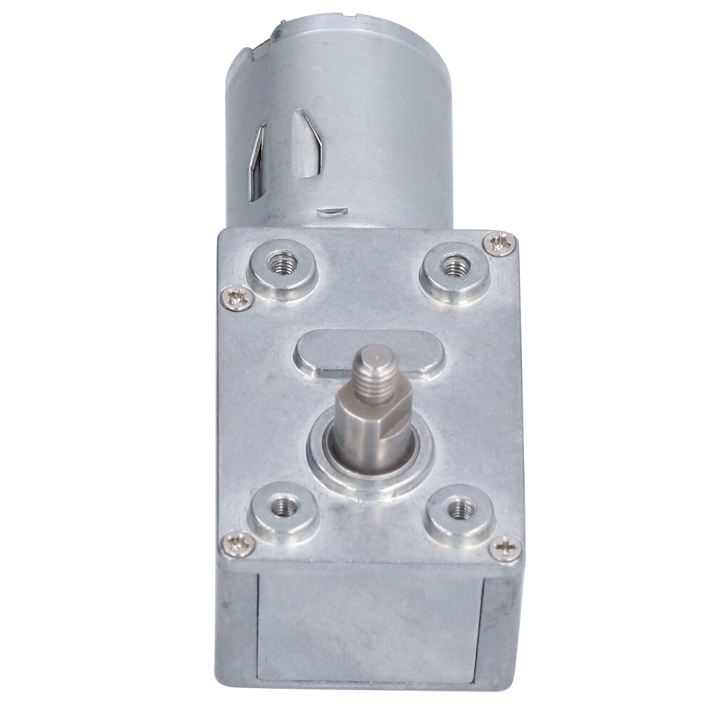 High Torque Worm Gear Motor Jgy-370 24V 10Rpm With Metal Gearbox 8761376984142