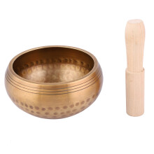 Tibetan Singing Bowl Set, Himalayan Bowl for Chakras Meditation and Mind Healing, Handcrafted Sound Therapy Instrument for Peace of Heart and