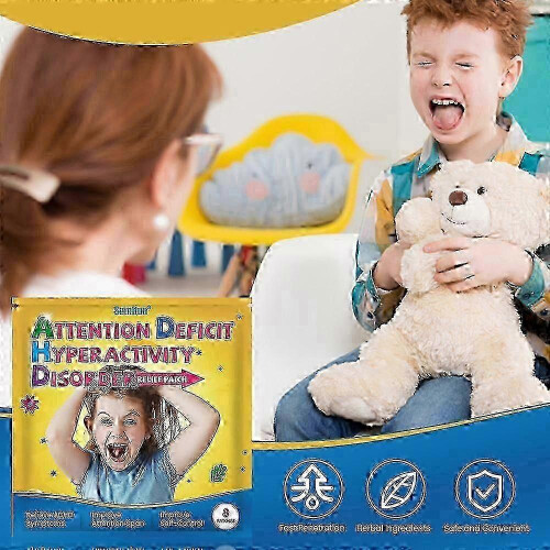 24pcs Hyperactivity Treatment Patch Paediatric ADHD Kids Sticker Focus Attention 1