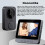 Kit de interfone com vídeo para casa inteligente, comunicação bidirecional com tela IPS de 4,3 polegadas, gravação automática e função de 7