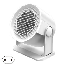 (EU plug, White) Portable Heaters Fan PTC-Fast Heating Ceramic Room Small Heaters Bedroom Supply