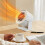 (EU plug, White) Portable Heaters Fan PTC-Fast Heating Ceramic Room Small Heaters Bedroom Supply 2