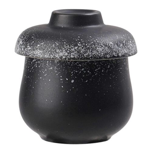 (A) Ceramic Egg Coddler for Breakfast Minimalist Design Egg Poachers Cooker for Breakfast