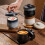 (B)Ceramic Egg Coddler for Breakfast Minimalist Design Egg Poachers Cooker for Breakfast 2