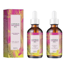 (2pcs) Cyperus Rotundus Oil - 60ml Natural Cyperus Rotundus Oil For Hair Removal, Moisturizing & Soothing Cyperus Oil For Reducing Body Hair Growth