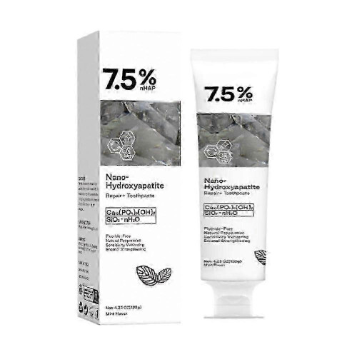 (1pc)1-3x 7.5% Hap Nano-Hydroxyapatite Toothpaste Remove Deep Clean For Sensitive Teeth