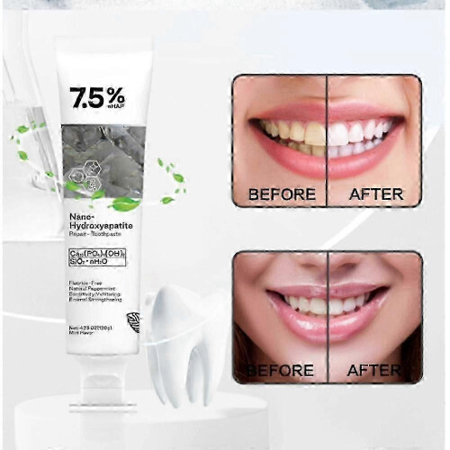 (3pcs)1-3x 7.5% Hap Nano-Hydroxyapatite Toothpaste Remove Deep Clean For Sensitive Teeth 1