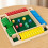 (red) Shut The-Box Game Funny Improve Math Skills Game Toy Birthday Present 4