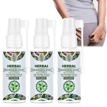 Herbal Hemorrhoids Spray Eelhoe Hemorrhoids Spray Natural Hemorrhoids Treatment Spray Relieve Itching Pain 30ml