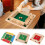 (red) Shut The-Box Game Funny Improve Math Skills Game Toy Birthday Present 2