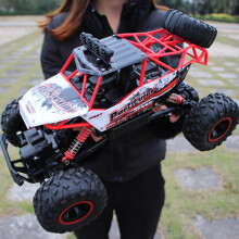 (37cm, Red) High Speed Off-Road RC Truck 1:12 Scale with Rechargeable Batteries 2.4Ghz Electric Toy Car for All Adults & Kids