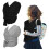 Summer soft Baby Sling Pure Cotton Cross Simple Sling Solid Color X-shaped Front 3