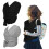 Summer soft Baby Sling Pure Cotton Cross Simple Sling Solid Color X-shaped Front 2